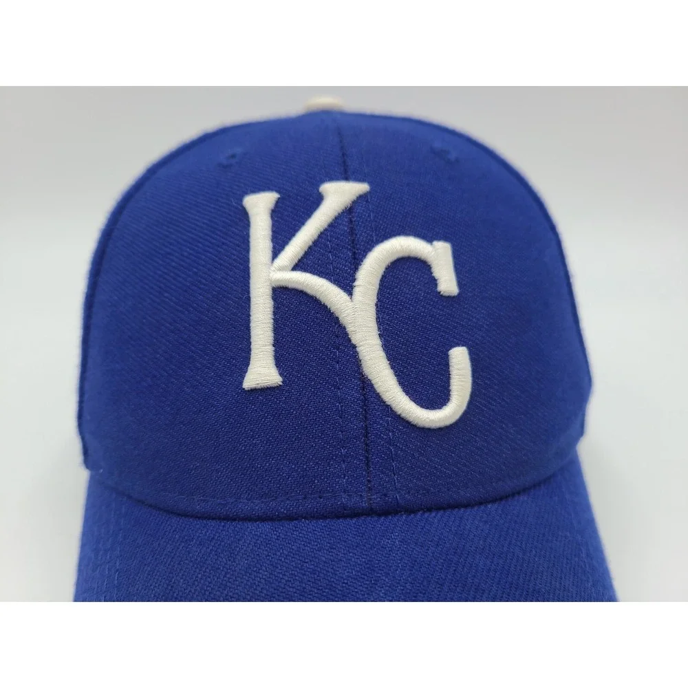 Youth Kansas City Royals TEI Adjustable Hat Cap Boy Girl MLB Baseball Blue White